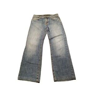 Jacob Cohen Jeans Men's Size 30 Medium Wash Denim Button Fly Straight (32×29.5)